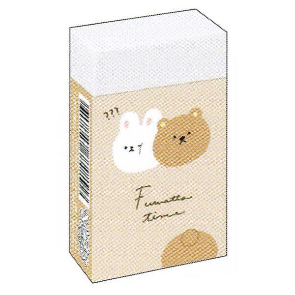 消しゴム 女の子 向け ふわっとタイム クマウサ クマ ウサギ メール便 OK クラックス