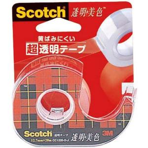 セロハンテープ Scotchテープ透明 透明美色 CC1220-D-J スコッチ Scotch