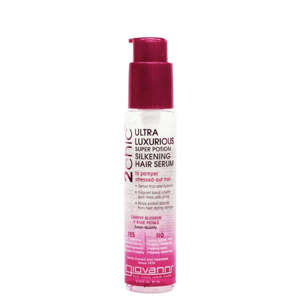 ジョバンニ giovanni 2chic ラグジュリアスシルキーヘアセラム 81ml 【メール便35...