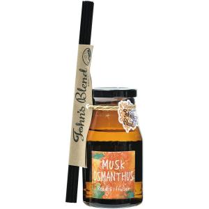 ノルコーポレーション John’s Blend リードディフューザー OAJOK0401 MUSK OSMANTHUS（ムスクオスマンサス） 2021年 140ml×1個 John's Blend 部屋用（芳香剤、消臭剤）の商品画像