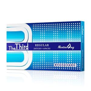 The Third レギュラー 1カートン 加熱式スティック ノンニコチンスティック型 ニコチンゼロ 鹿児島県産茶葉配合 日本製