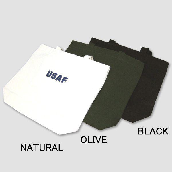 ミリタリー・キャンバストートBAG(U.S.A.F.内ポケット付き)