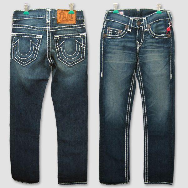TRUE RELIGION　ローライズジーンズ STRAIGHT　“BOBBY SUPER T ST...