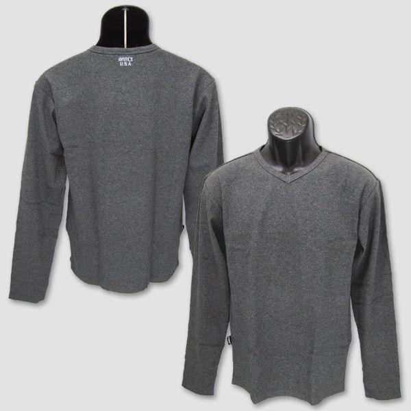 AVIREX　DAILY 長袖ＶネックＴシャツ