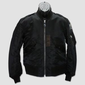 AVIREX アヴィレックス リバーシブル MA-1 ビッグロゴ 黒 L-XL 50th Anniversary》MA-1 SIGNATURE BIG LOGO / MA-1