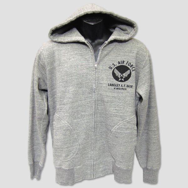 BUZZ RICKSON'S　ミリタリー・スウェットパーカ“U.S.AIR FORCE"