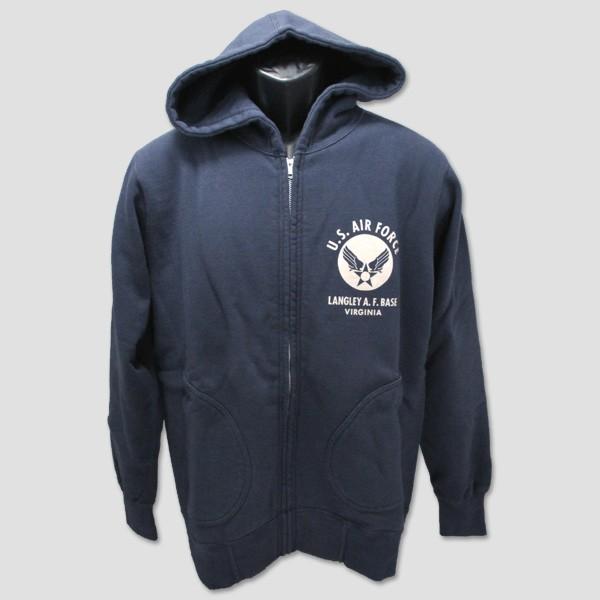 BUZZ RICKSON'S　ミリタリー・スウェットパーカ“U.S.AIR FORCE"