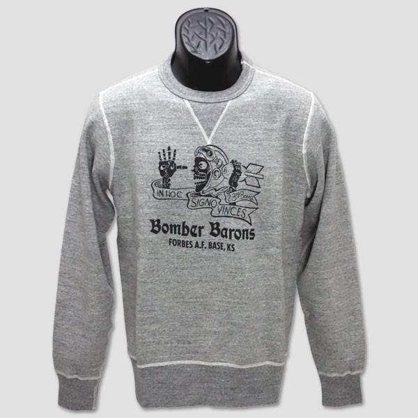 バズリクソン　BUZZ RICKSON'S　ミリタリースウェットトレーナー　“BOMBER BARO...