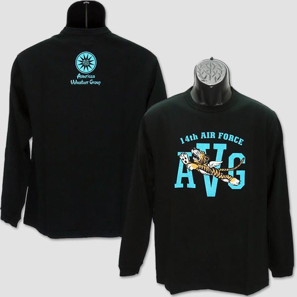 バズ・リクソンズ　BUZZ RICKSON'S　長袖ミリタリーTシャツ　“14th AIR FORC...