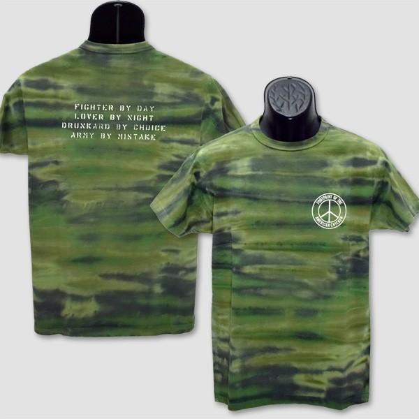 バズ・リクソン　BUZZ RICKSON'S　半袖ミリタリーカモフラＴシャツ　“AMERICAN C...