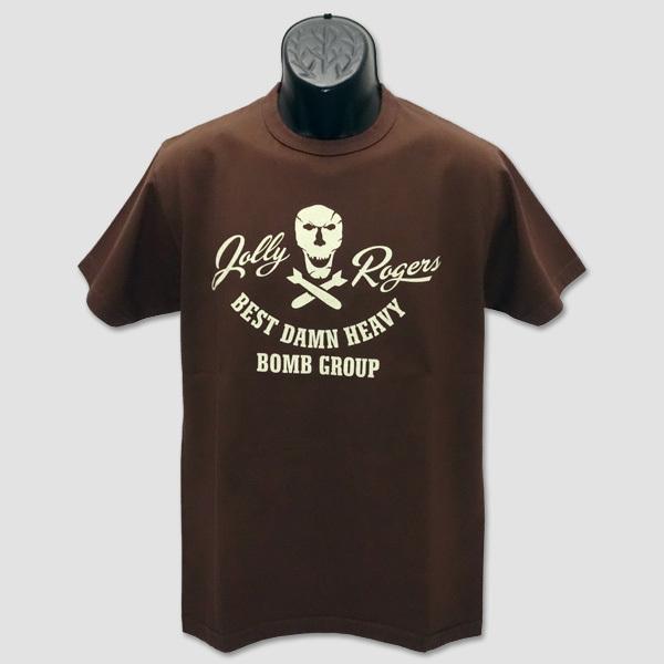 バズ・リクソンズ　BUZZ RICKSON'S　半袖ミリタリーＴシャツ　“JOLLY ROGERS”...