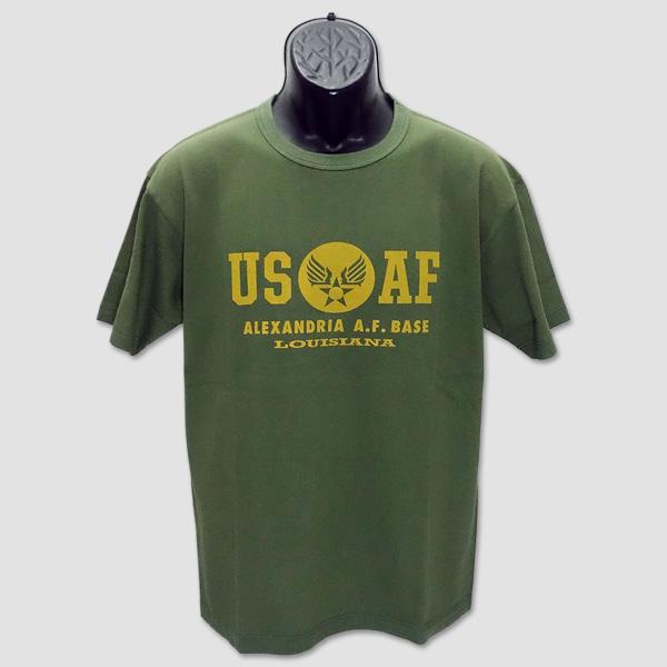 バズ・リクソンズ　BUZZ RICKSON'S　半袖ミリタリーＴシャツ　“USAF ALEXANDR...