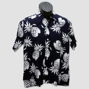 DUKE KAHANAMOKU　デューク・カハナモク　半袖ハワイアンシャツ　“DUKE'S PINEAPPLE” DK36201｜doing