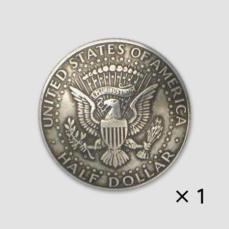 ファニー　FUNNY　31mm 50¢ケネディーコイン・コンチョ　“31mm 50¢ KENNEDY...