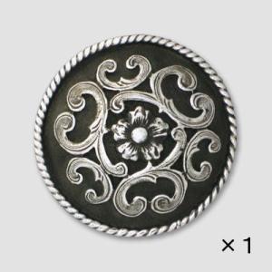 ファニー　FUNNY　オーバーレイ 37mm コンチョ　“Overlay 37mm Concho”