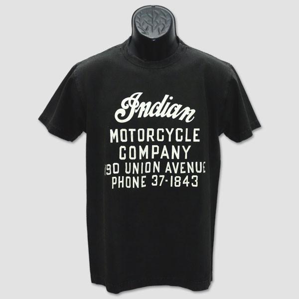 インディアン・モーターサイクル　INDIAN MOTORCYCLE　半袖ライダーＴシャツ　“INDI...