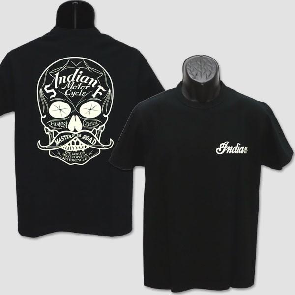インディアン・モーターサイクル　INDIAN MOTORCYCLE　半袖ライダーＴシャツ　“MUST...