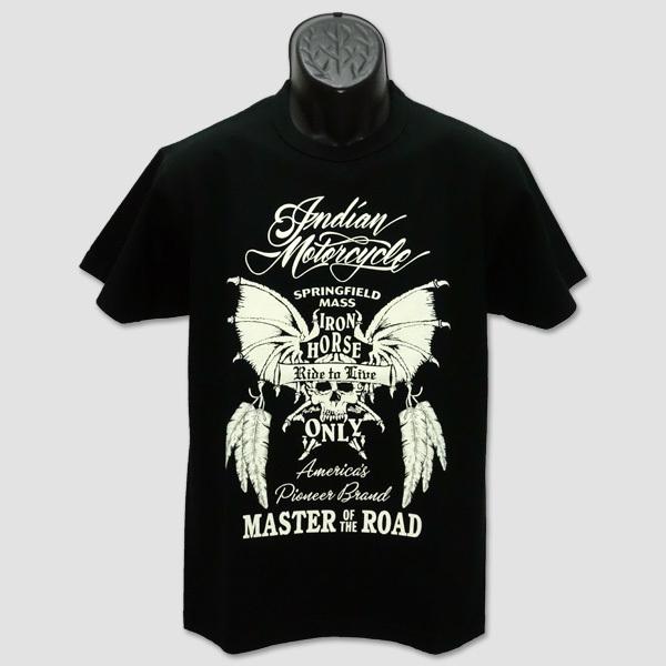 インディアン・モーターサイクル　Indian Motorcycle　半袖ライダーTシャツ　“BAT ...