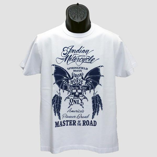 インディアン・モーターサイクル　Indian Motorcycle　半袖ライダーTシャツ　“BAT ...