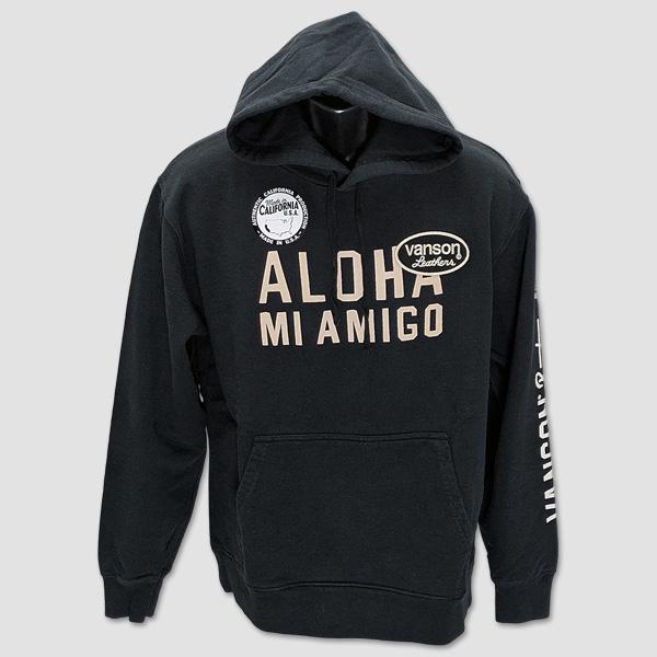 バンソン　Vanson　vanson U.S.A.スウェット・プルパーカ　“vanson U.S.A...