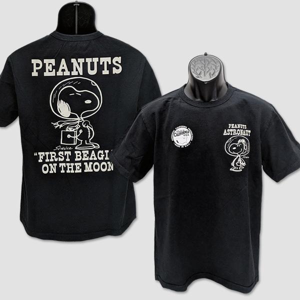 ピーナッツ PEANUTS U.S.A.スヌーピー ASTRONAUT S/S Tシャツ　“PEAN...