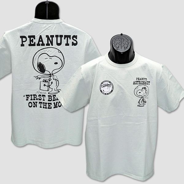 ピーナッツ PEANUTS U.S.A.スヌーピー ASTRONAUT S/S Tシャツ　“PEAN...