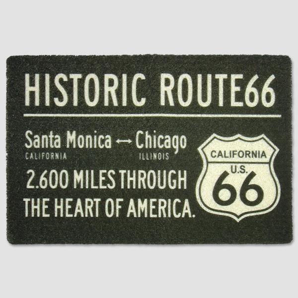 アメリカン・フロアマット AMERICAN FLOOR MAT　“ROUTE66-L-COIL MA...