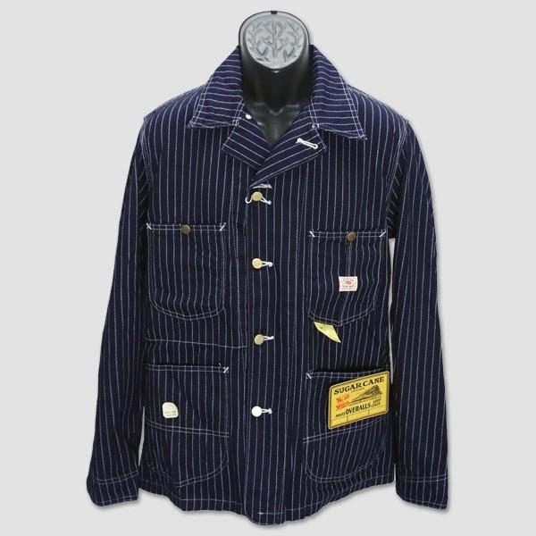 シュガーケーン　SUGAR CANE　ウォバッシュストライプ　ワークコート　“9oz WABASH ...