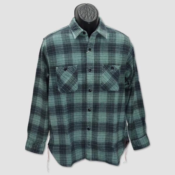 シュガーケーン　SUGAR CANE　長袖ツイルワークシャツ　“TWILL CHECK WORK S...