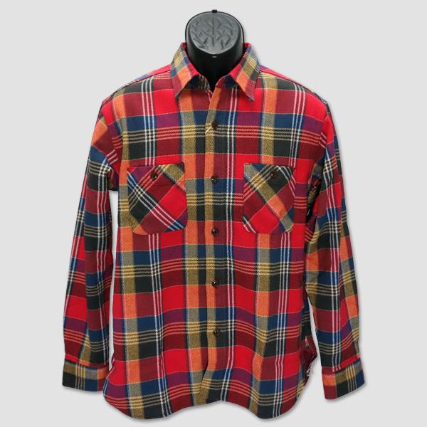 シュガーケーン　SUGAR CANE　厚手ツイルチェックワークシャツ　“TWILL CHECK L/...