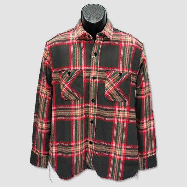 シュガーケーン　SUGAR CANE　厚手ツイルチェックワークシャツ　“TWILL CHECK L/...