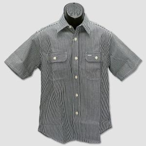 SUGAR CANE シュガーケーン SUGAR CANE ウォバッシュ・ストライプ半袖