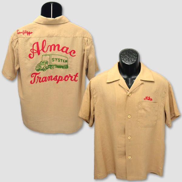 STYLE EYES　ボウリングシャツ　"Almac Transport"