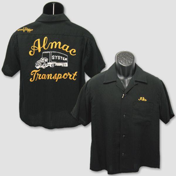 STYLE EYES　ボウリングシャツ　"Almac Transport"