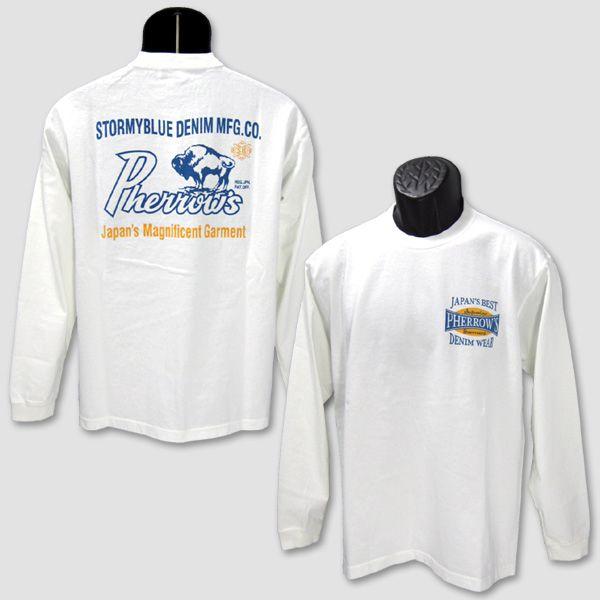 Pherrow's　長袖Ｔシャツ　“Pherrow's Logo”