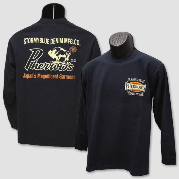 Pherrow's　長袖Ｔシャツ　“Pherrow's Logo”