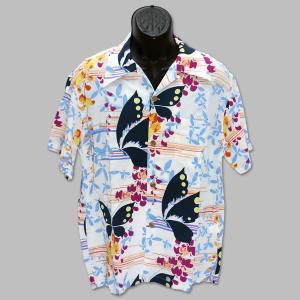 サンサーフ　SUN SURF　レーヨンハワイアンシャツ　“FLUTTERING BEAUTY” SS39027｜doing