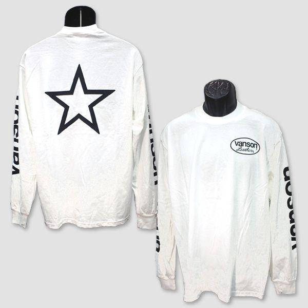 Vanson　長袖Ｔシャツ　STAR