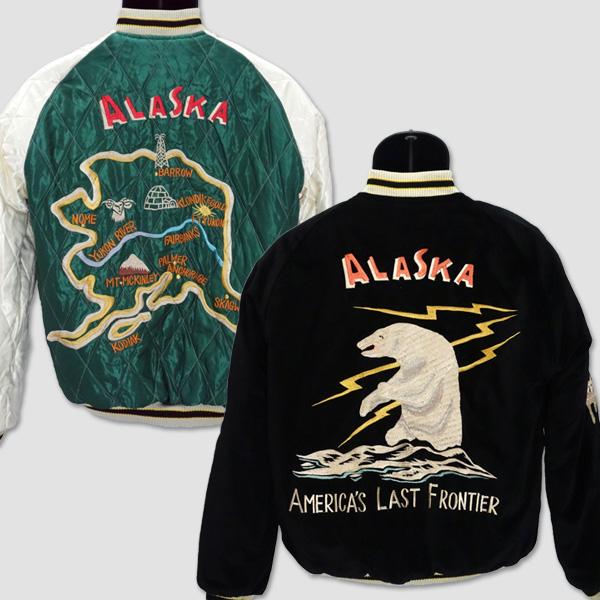 テーラートーヨー　TAILOR TOYO　リバーシブル別珍アラスカマップ・白熊スカジャケット　“PO...