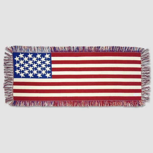 アメリカン・ラグマット星条旗　“U.S.A.FLAG MAT-L” U.S.A FLAG MAT-L