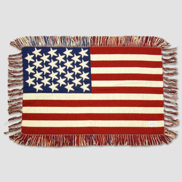 アメリカン・ラグマット星条旗　“U.S.A.FLAG MAT-M” U.S.A FLAG MAT-M