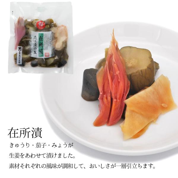 漬物 京都 在所漬 (ざいしょづけ) FP 京漬物 90g 漬物屋 ランチ 京都駅 三大漬物 老舗 ...