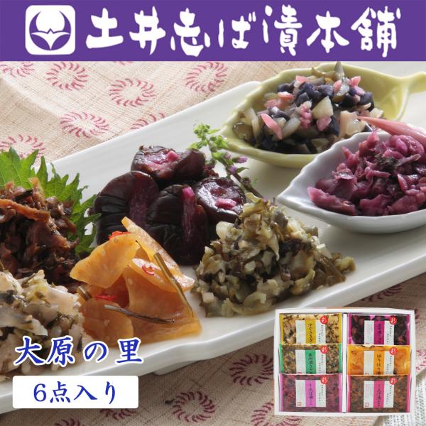 大原の里  京漬物 6種6点入 (W-15) 漬物 漬物屋 京都 常温 ランチ 京都駅 三大漬物 老...