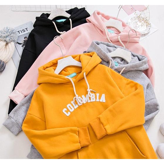 韓国ファッション パーカー レディース 長袖 トップス 春夏秋冬 オルチャン 原宿系 フード付 文字...