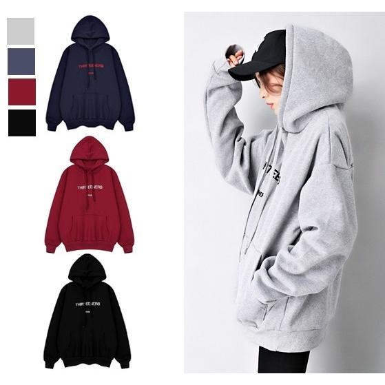 パーカー レディース 韓国ファッション プルオーバー 長袖 ストリート系 秋冬 原宿系