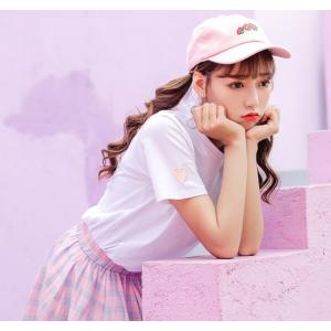 韓国ファッション 半袖 ハート Tシャツ トップス レディース シンプル 原宿系 オルチャン 夏 Tb 357 毒いちご 通販 Yahoo ショッピング