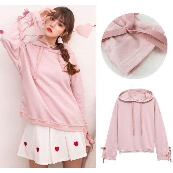 韓国ファッション パーカー レディース 長袖 プルオーバー 春夏秋冬 原宿系 オルチャン