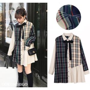 韓国 オルチャンファッション ワンピース チュニック の商品一覧 ファッション 通販 Yahoo ショッピング