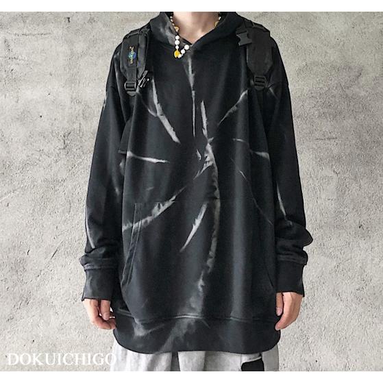 パーカー レディース プルオーバー 長袖 ストリート系 韓国 M L