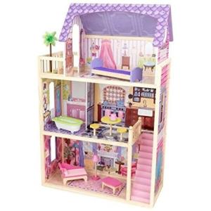 未使用 ★ KidKraft アヴァ ドールハウス 3階建て 木製 大型 キッドクラフト おままごと 家具10点 セット 女の子 コストコ AVA DOLL HOUSE キッドクラフ DOLL HOUSE 家具付 KIDKRAFT AVAドールハウス3階建て AVA